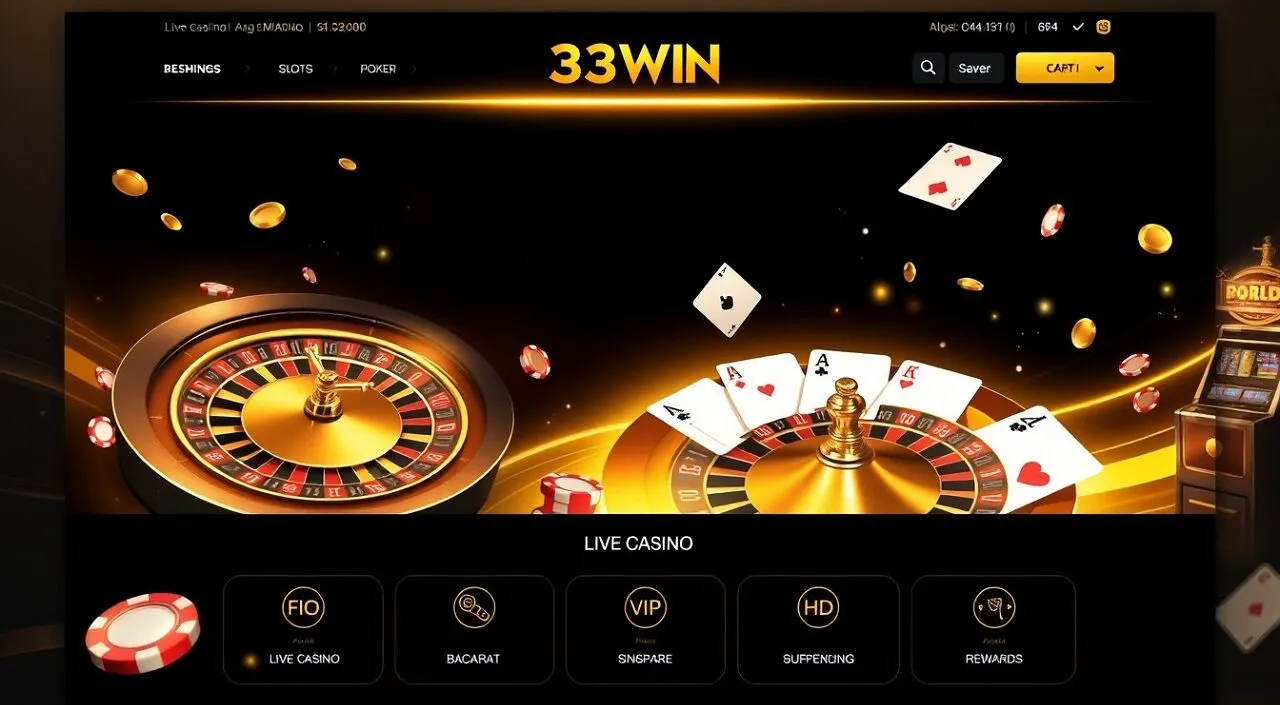 33win nhà cái cá cược trực tuyến